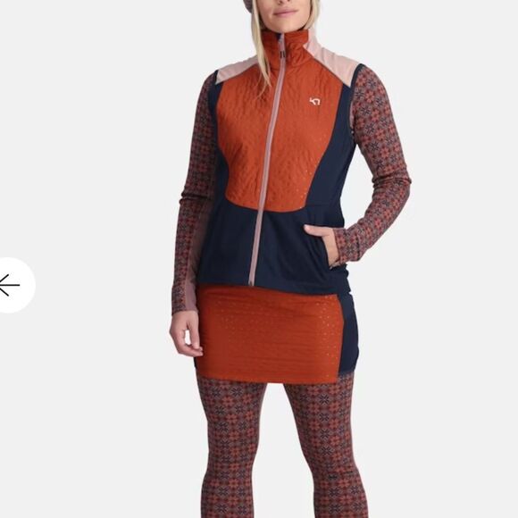 Kari Traa Tirill Thermal Vest maple medium m - Picture 3 of 7